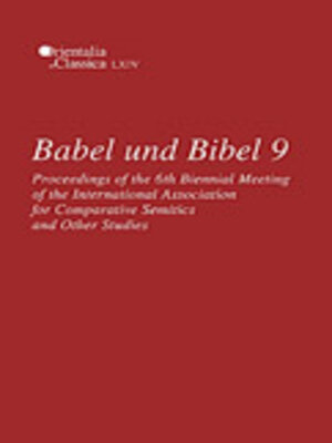 cover image of Babel und Bibel 9